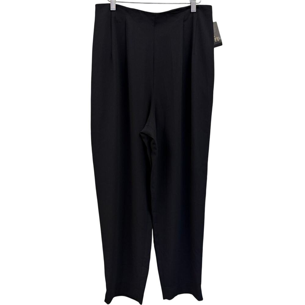 NEW Womens Liz Claiborn Dress Pants Black 14